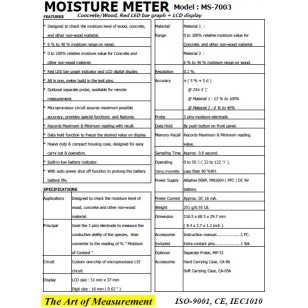 Lutron 濕度計 MS-7003